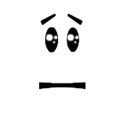 sad face Roblox decal