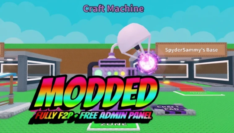 ❓🛰️[Steal A Brainrot Modded] INFINITE LUCK CRAFT