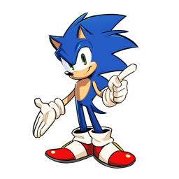 Sonic And friends in city
