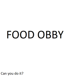 Food Obby V1