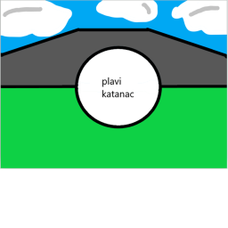 plavi katanac