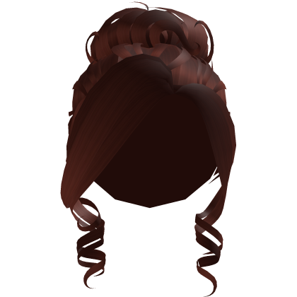 y2k Stylish Bun ( Ginger ) Roblox item