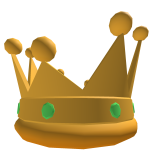 Golden gem crown