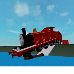 James Crashes Into The Water (Made up Crash) icon