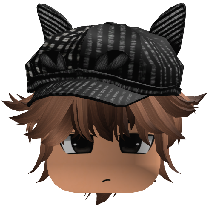 Messy Fluffy Emo Y2K Boy Hair VKAI brown CAT
