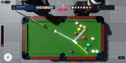 UXR Billiards System preview 2