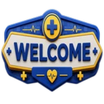 Welcome! Roblox badge thumbnail