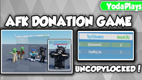 Donate AFK wont stop till 10k