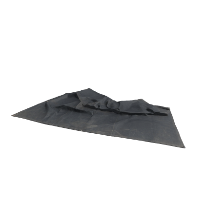 Realistic Wrinkled Tarp