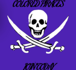 The colored pirate ship!