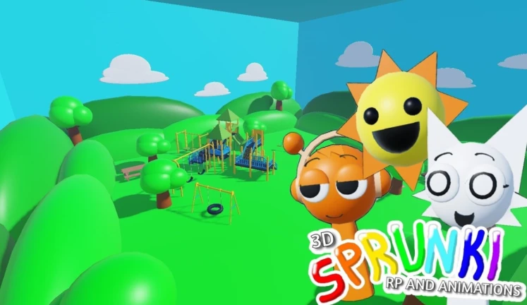 3D Sprunki RP And Animations 2! (MOVED)