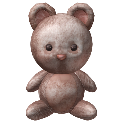 Kawaii Teddy Bear Back Accessory (Cream) Roblox item