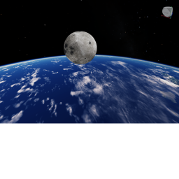 the moon
