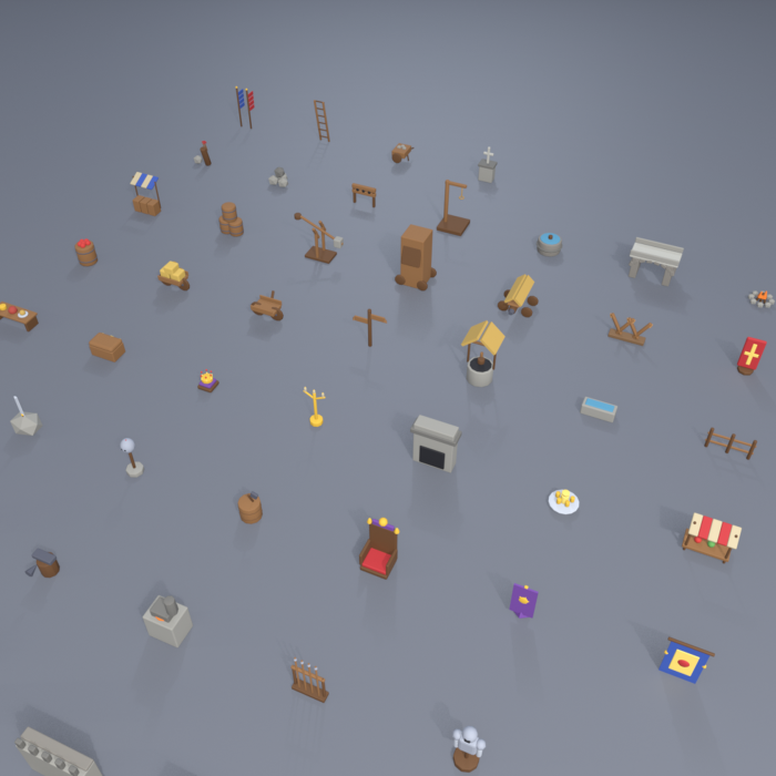 Low Poly Medieval Pack Castle Knight x60 preview 5