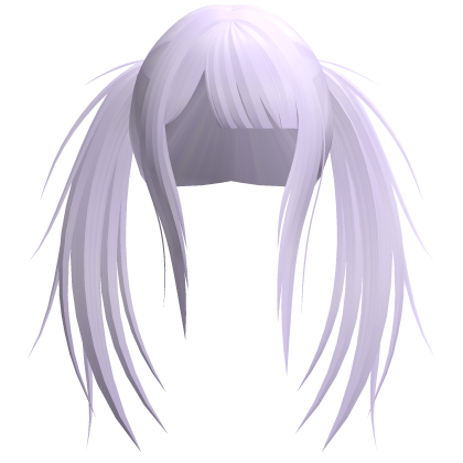 ( ´ཀ` ) scene goth spiky twintails in purple Roblox item