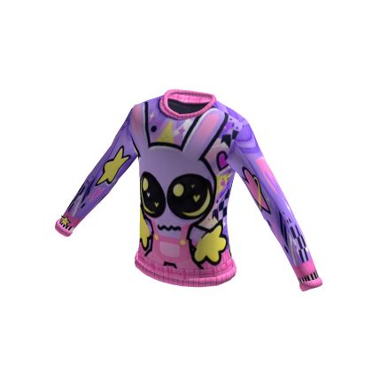 Purple Bunny Kawaii Shirt