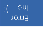 Error-Inc