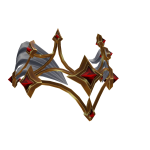 Royal Gold Floating Crown