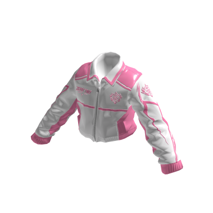 Pink White CropTop - ZeroTwo