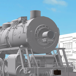 ATSF 3876 icon