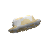 Big Yellow Cow Print Fluffy Stylish Hat