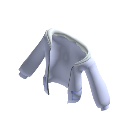 Off-Shoulder Jacket Light Blue