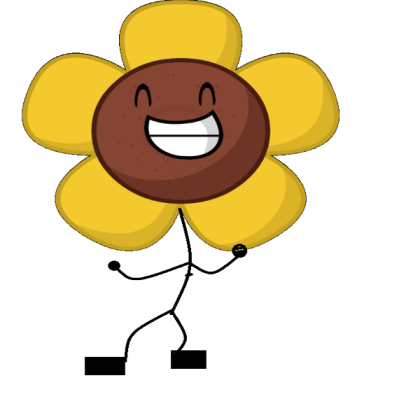 Sunflower(OC for BFDI(A) Game Roblox decal