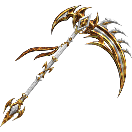 Gold and White Soul Snatcher Scythe
