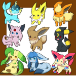 Eevee Evolution Squad!