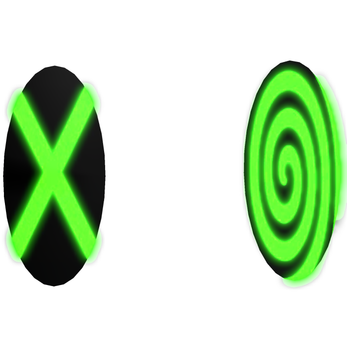 x_@ GLOW green niche moe emissive eyes - contacts 