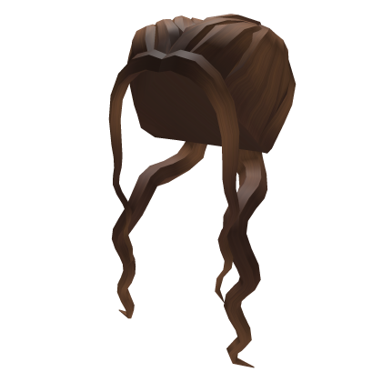 Shimmering Brown French Braids Roblox item