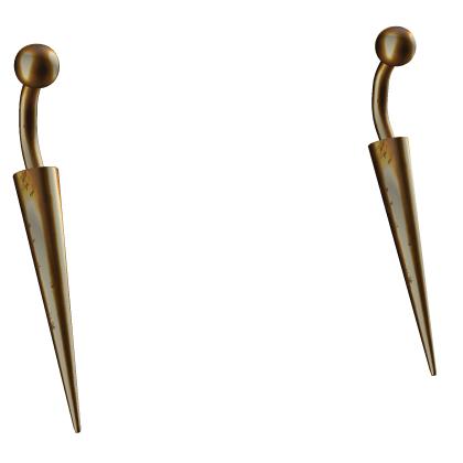 Angel Fangs Piercing Gold Roblox item