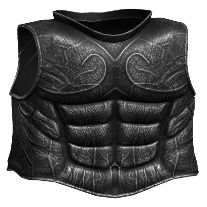 Black Spartan Chestplate Roblox item