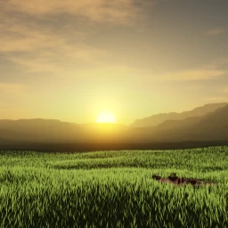 Sunset Grass Field (Ragdoll) icon
