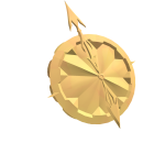 Golden Head Clock (The Girl of Time - Classic)