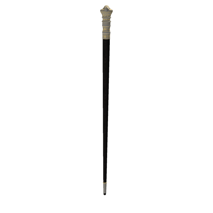 Old Man Walking Cane