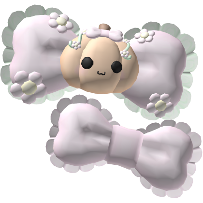 . ‿ ♡ littlest pumpkin in the patch hairclip