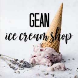 ge-an ice cream shop!!