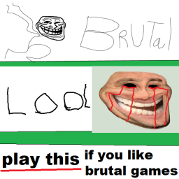 Troll Face Brutal Running Game