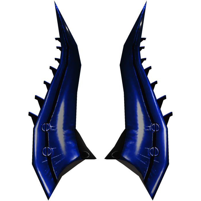 Dark Blue Horns of Pwnage Recolor (Addon)
