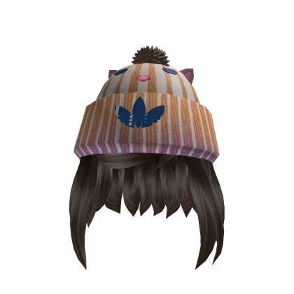 adidas Beanie With Blonde Hair Roblox item