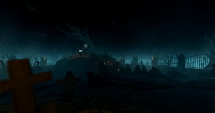 Midnight Graveyard - Horror Map preview 5