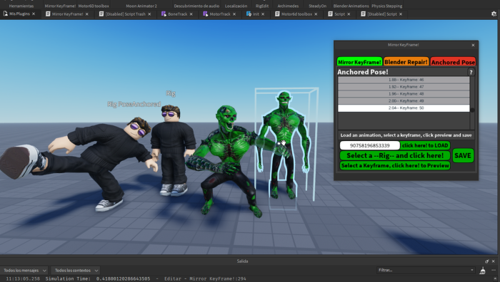 Mirror KeyFrame! preview 1