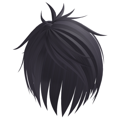 ♡ : gray y2k rockstar emo boy hair Roblox item