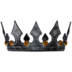 (CODE= 6734 ) Dark Warden’s Eternal Orange Crown