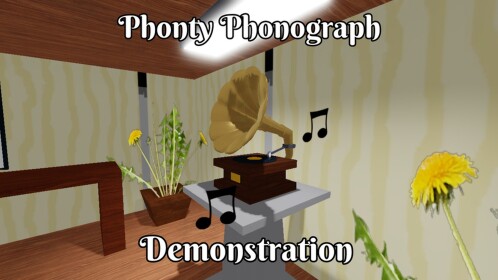 Phonty Phonograph Demonstration