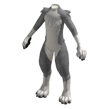 Timber Wolf Fursuit