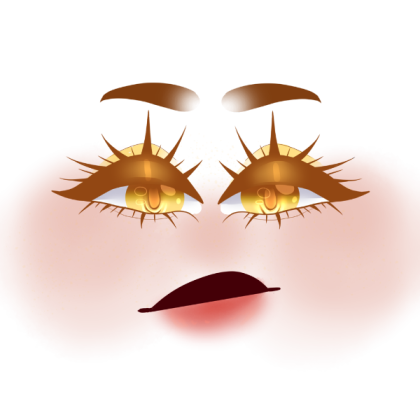 yellow eyes Roblox decal