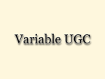 Variable UGC