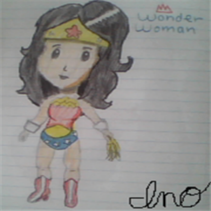 Wonder Woman Chibi Roblox decal